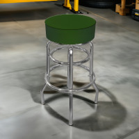 High Grade Green Padded Shop Stool