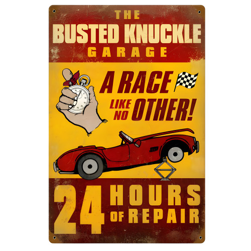 24 Hour Repair Sign - 12" x 18"