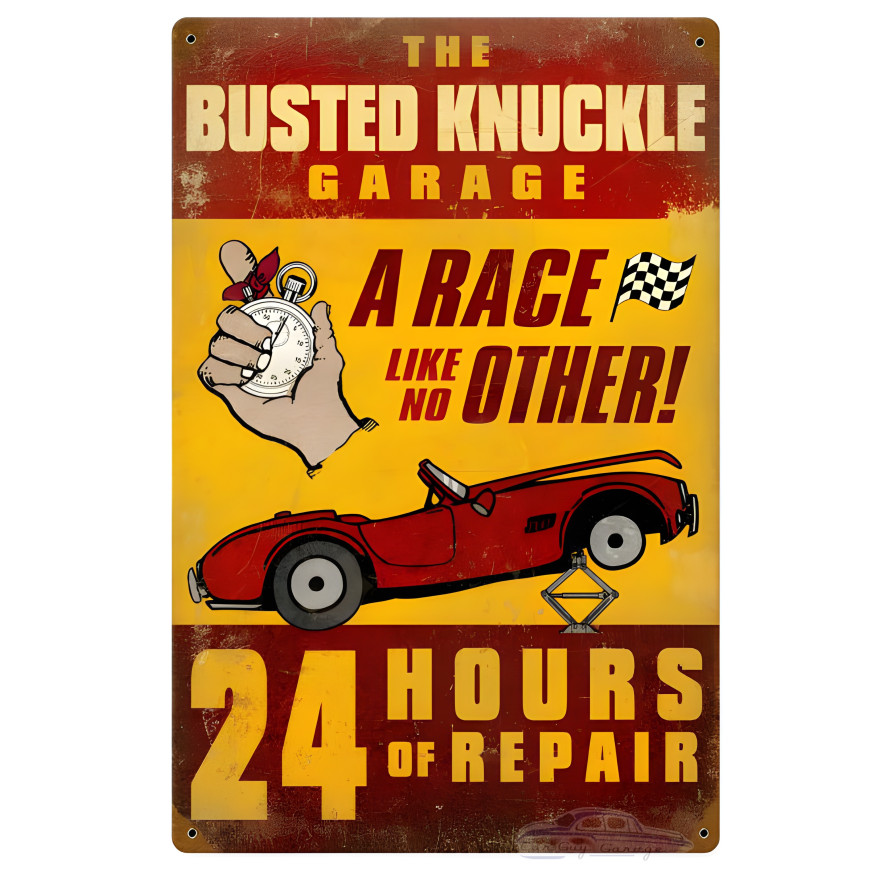 24 Hour Repair Sign - 12" x 18"