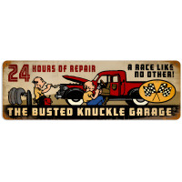 24 Hours of Repair Metal Sign - 24" x 8"