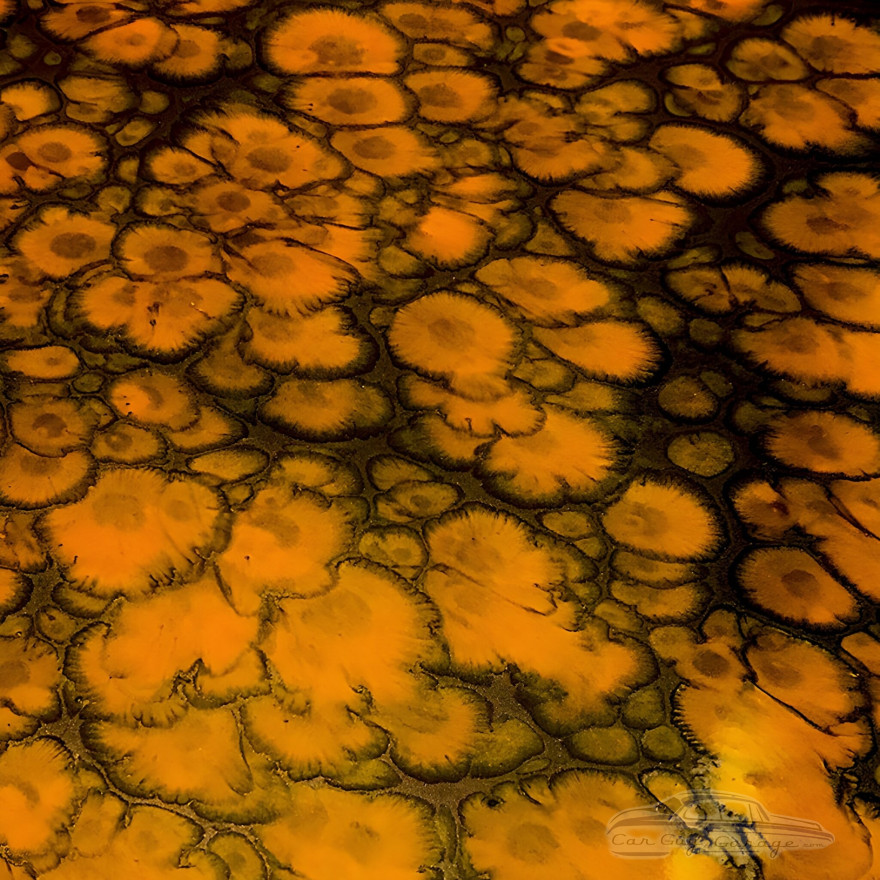 House of Smoke Basecoat With Orange Effects Metallic Epoxy House of Smoke Basecoat With Orange Effects Metallic Epoxy