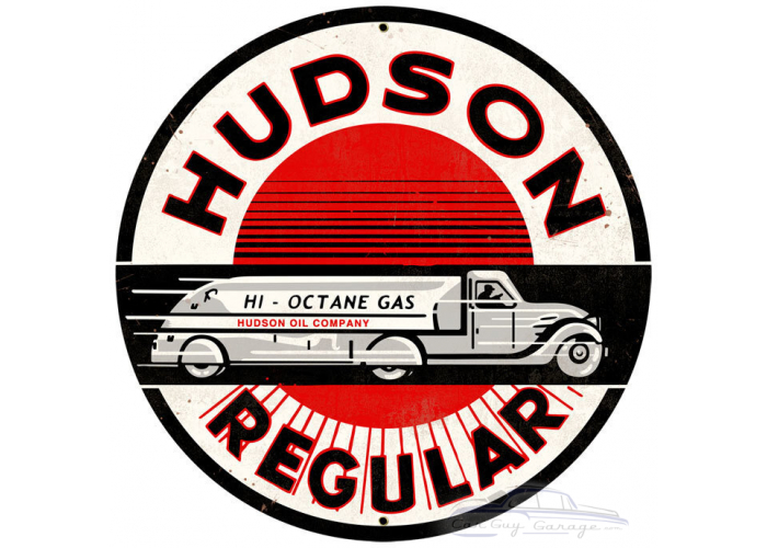 Hudson Regular Metal Sign