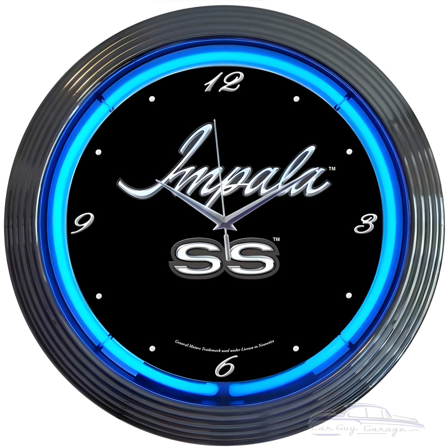 Impala SS Neon Clock Impala SS Neon Clock
