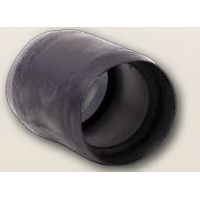 3 Inch (76mm) Exhaust Hose Coupler - High-Temp Rubber Splice