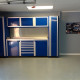 130" wide Set of Aluminum Garage Cabinets