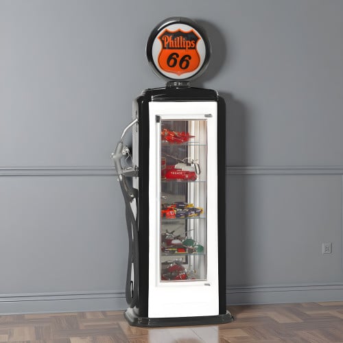 Phillips 66 Tokheim 39 Display Case - 76" Tall x 32" Wide x 16" Deep