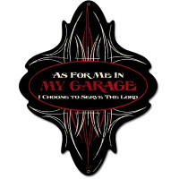 In My Garage Metal Sign - 14" x 19"