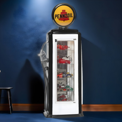 Tokheim 39 Gas Pump Display Cabinet - Pennzoil