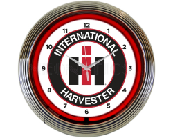International Harvester Neon Clock