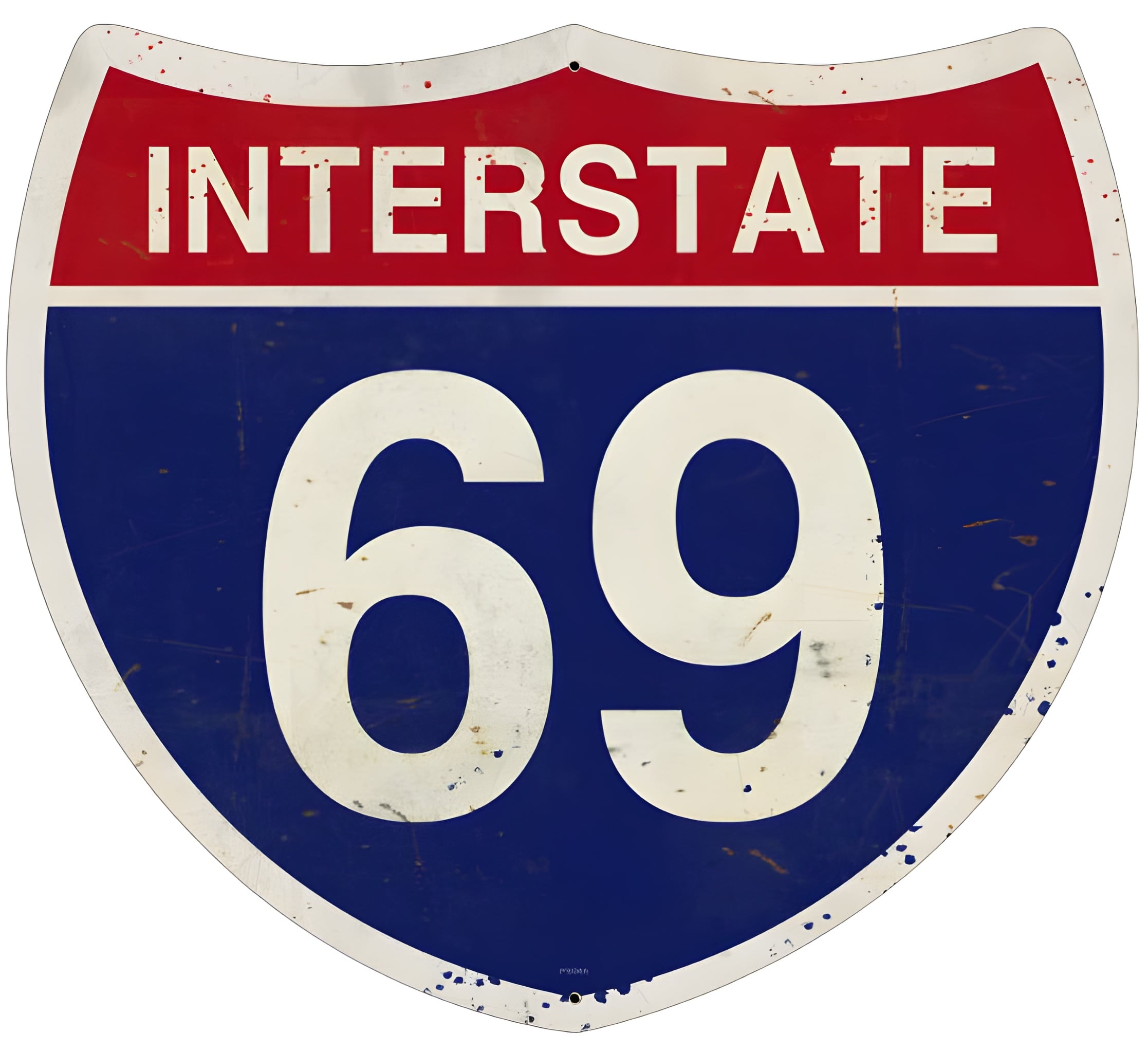 Interstate 69 Metal Sign - 16