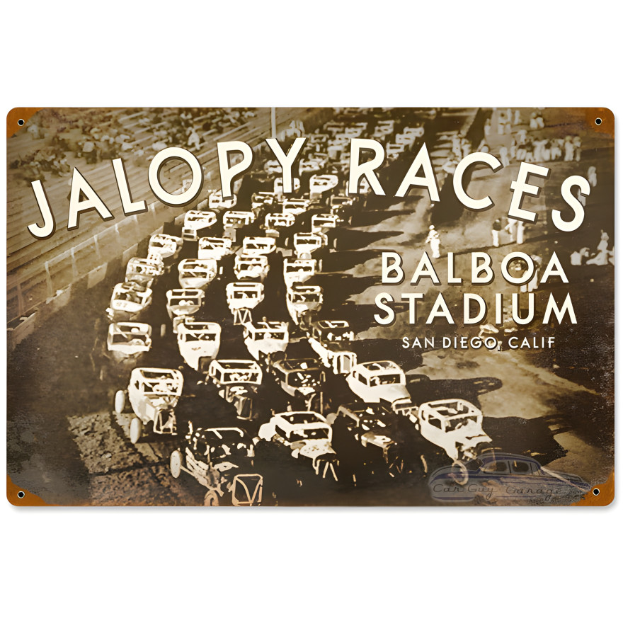 Jalopy Sign - 18" x 12"