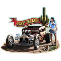 Joy Ride Mild Metal Sign - 18" x 14"