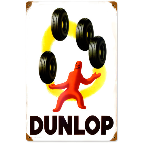 Juggling Metal Sign - 12" x 18"