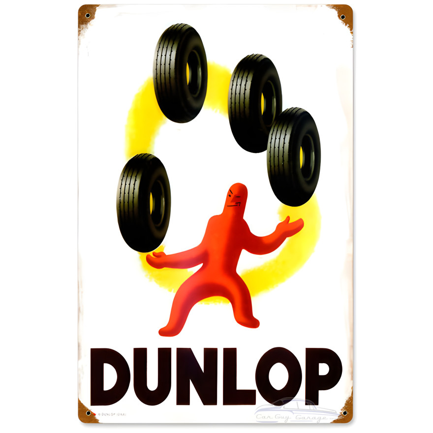 Juggling Metal Sign - 12" x 18"