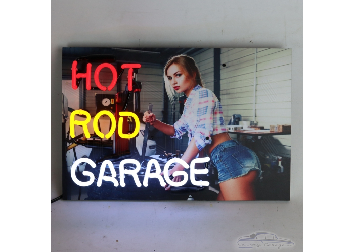 Junior Hot Rod Garage Neon Sign