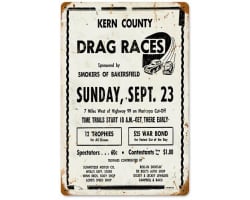 Kern County Metal Sign - 18" x 12"