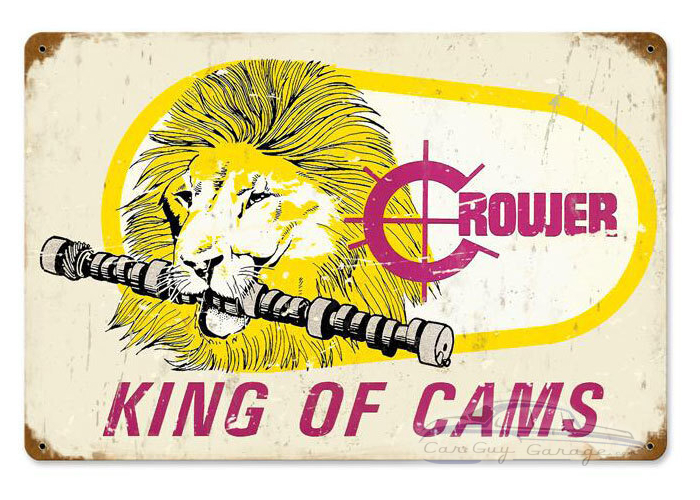King of Cams Metal Sign - 18" x 12"