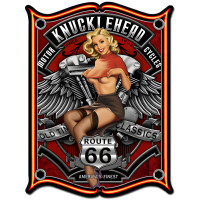 Knucklehead Metal Sign - 24" x 33"