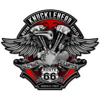 Knuckle Metal Sign - 30" x 24"