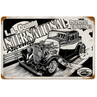LA County Metal Sign - 18" x 12"