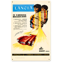 Lancia Metal Sign - 12" x 18"