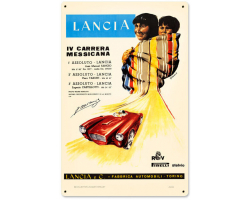 Lancia Metal Sign - 12" x 18"