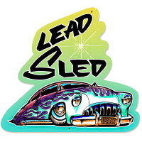 Lead Sled Metal Sign - 17" x 18"