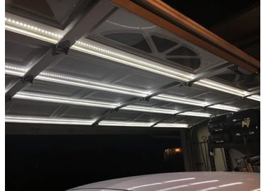 teenager Sindssyge Følelse LED Garage Door Lighting