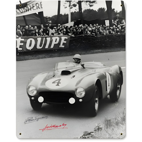 Le Mans Metal Sign - 15" x 12"