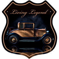 Living Legend Metal Sign - 15" x 15"