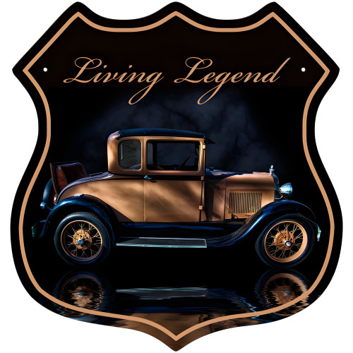 Living Legend Metal Sign - 15" x 15"