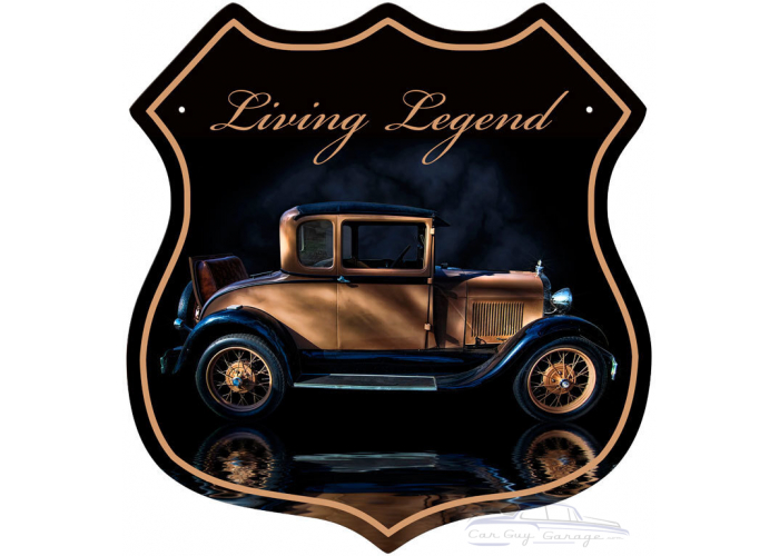 Living Legend Metal Sign - 15" x 15"