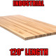 120" Long 2.25" Thick Maple Butcher Block Countertop