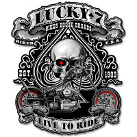 Lucky 7 Metal Sign - 14" x 16"