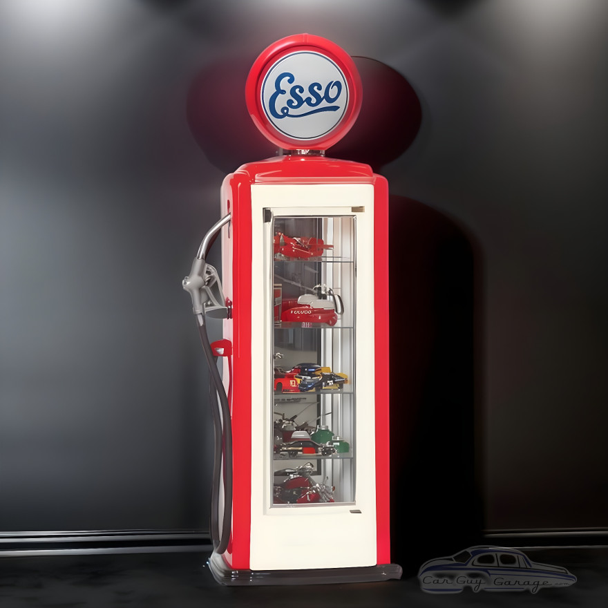 Esso Tokheim 39 Display Case Gas Pump Esso Tokheim 39 Display Case Gas Pump
