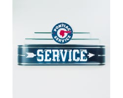 48" wide Pontiac Service Neon Sign