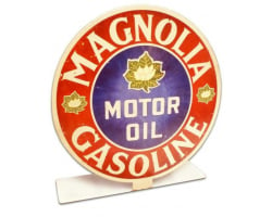 Magnolia Gas Topper Metal Sign