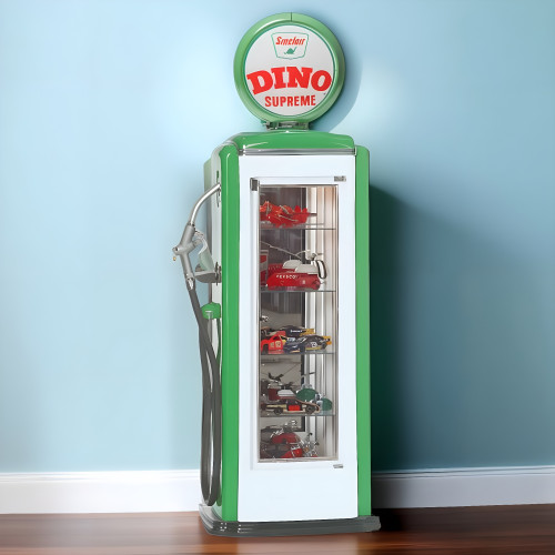 Sinclair Dino Supreme Tokheim 39 Display Case Gas Pump