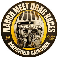 March Meet Metal Sign - 14" Round