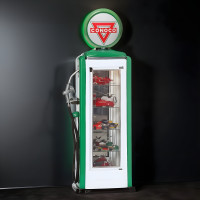 Conoco Tokheim 39 Gas Pump Cabinet - 76" Tall x 32" Wide x 16" Deep