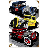 Mayhem Rebellion Metal Sign - 12" x 18"