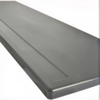 71-Inch Grey Recessed MDF Laminate Workbench Top