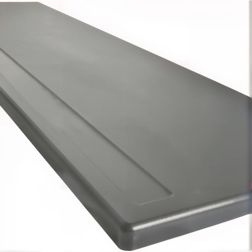 71-Inch Grey Recessed MDF Laminate Workbench Top