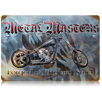 Metal Master Metal Sign - 18" x 12"
