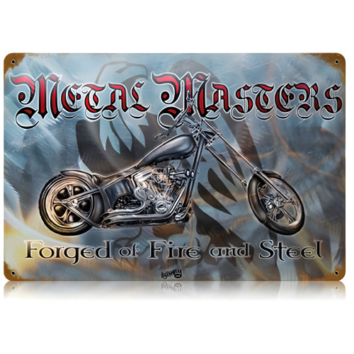 Metal Master Metal Sign - 18" x 12"