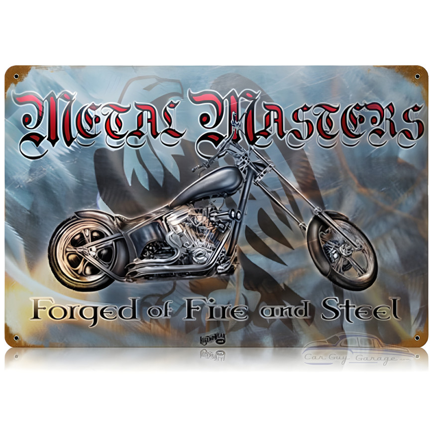 Metal Master Metal Sign - 18" x 12"