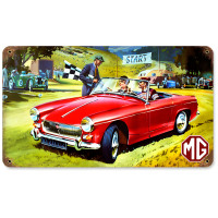 Midget Car Sign - 14" x 8"