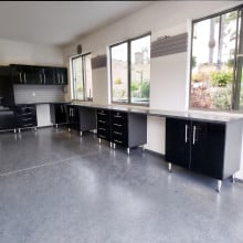 Ulti-mate Garage Cabinets in Midnight Black