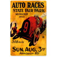 Milwaukee 1913 metal sign - 12" x 18"