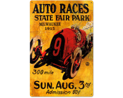 Milwaukee 1913 Metal Sign - 16" x 24"